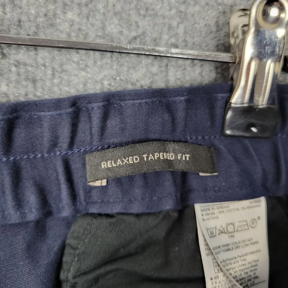 BANANA REPUBLIC 682699 Blue Traveler Jogger Relaxed Tapered Fit Pants SIZE XL